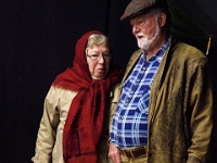 Dress rehearsal for Stepping Out Theatre production of Pygmallion  12386_009