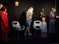 Dress rehearsal for Stepping Out Theatre production of Pygmallion  12386_061