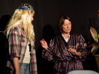 Dress rehearsal for Stepping Out Theatre production of Pygmallion  12386_069