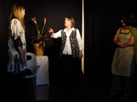 Dress rehearsal for Stepping Out Theatre production of Pygmallion  12386_143