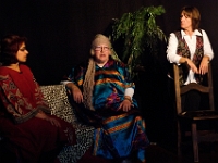 Dress rehearsal for Stepping Out Theatre production of Pygmallion  12386_216