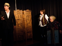 Dress rehearsal for Stepping Out Theatre production of Pygmallion  12386_282