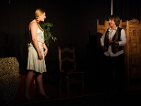 Dress rehearsal for Stepping Out Theatre production of Pygmallion  12386_324